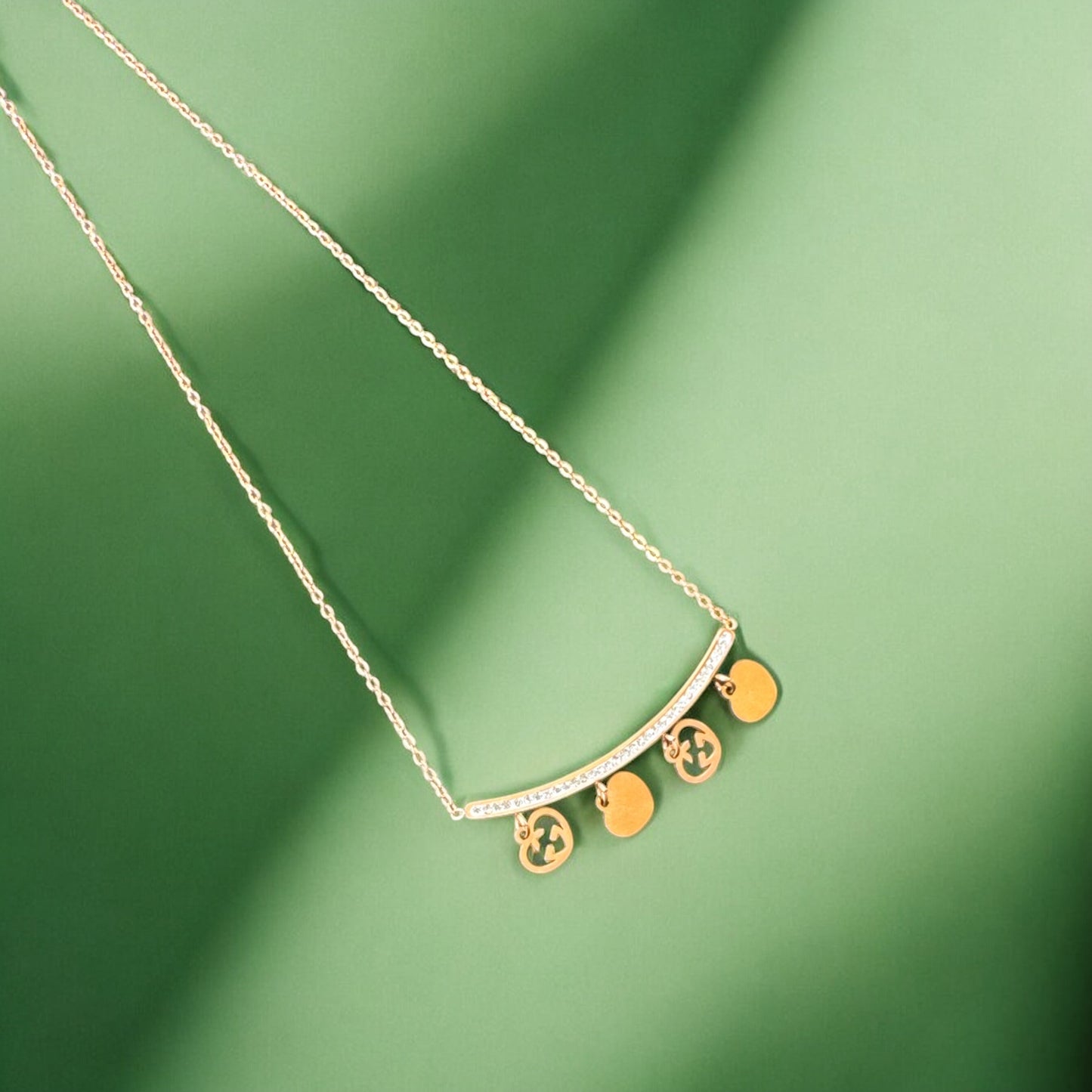 Rose Gold Necklace with Heart Charm – Delicate & Timeless