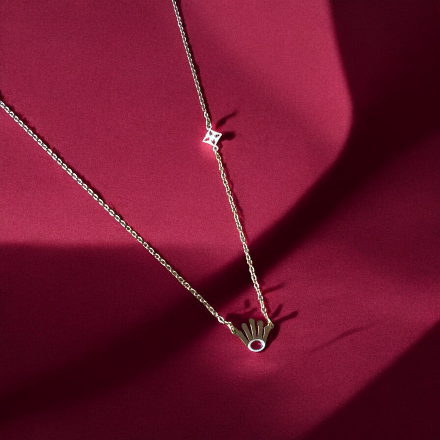 Hand of Protection Pendant Necklace