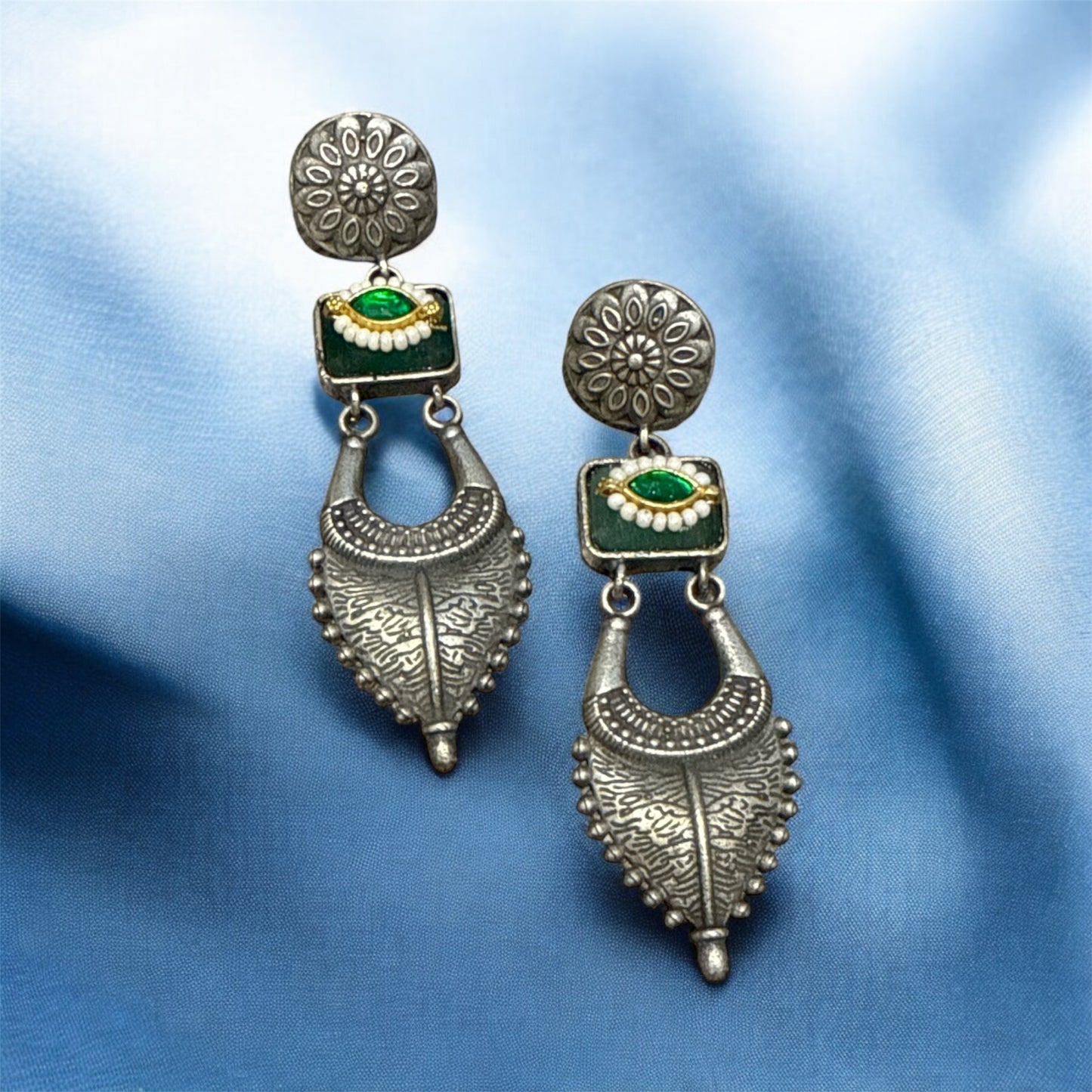 Royal Kundan & Stone Earrings