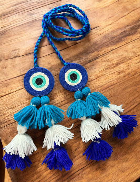 Evil Eye Tassel Hair Parandi