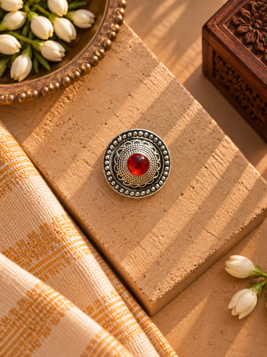 Rudraksh Red Men’s Earcuff