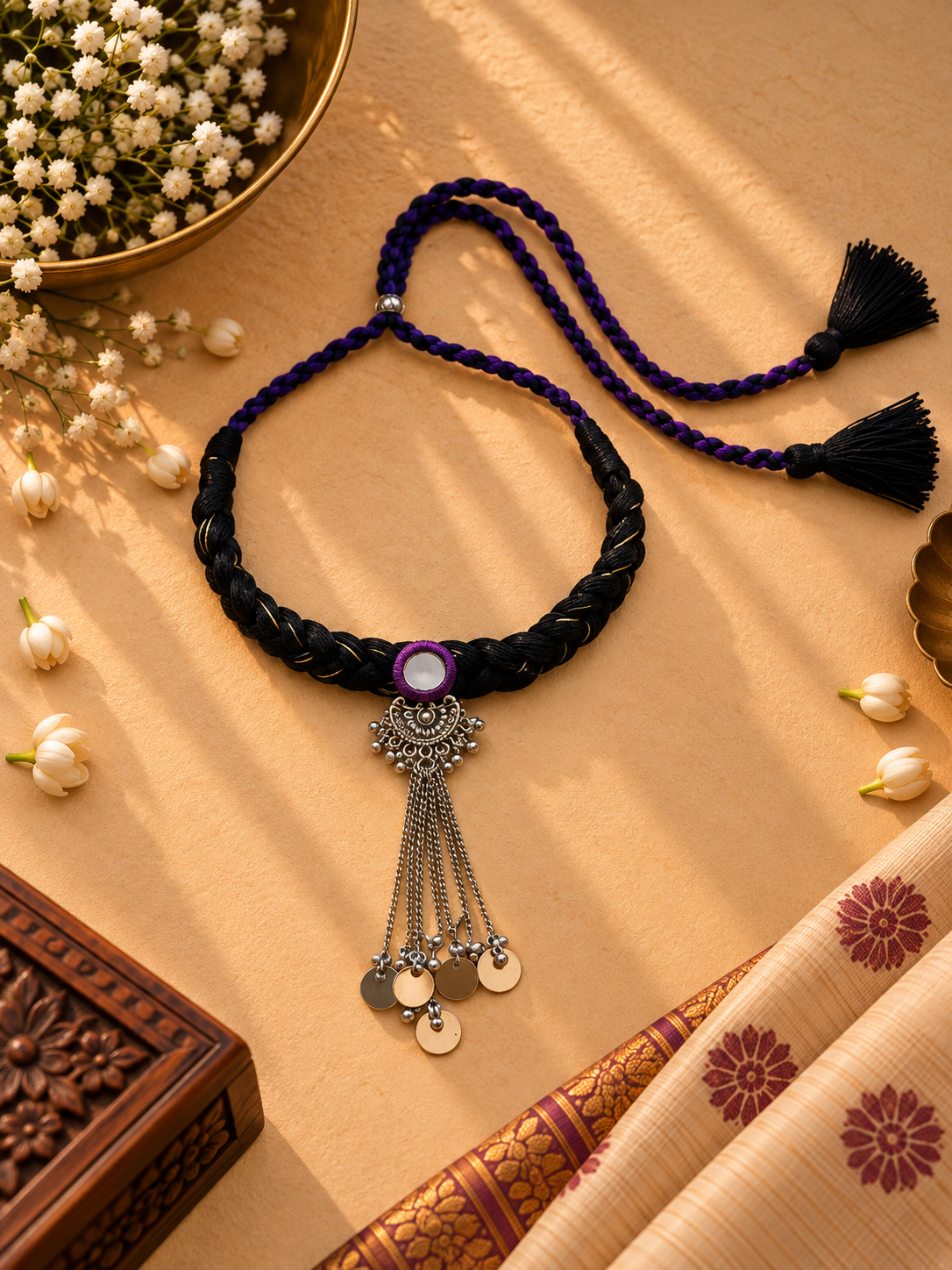 Handmade Kaalratri Heritage Necklace