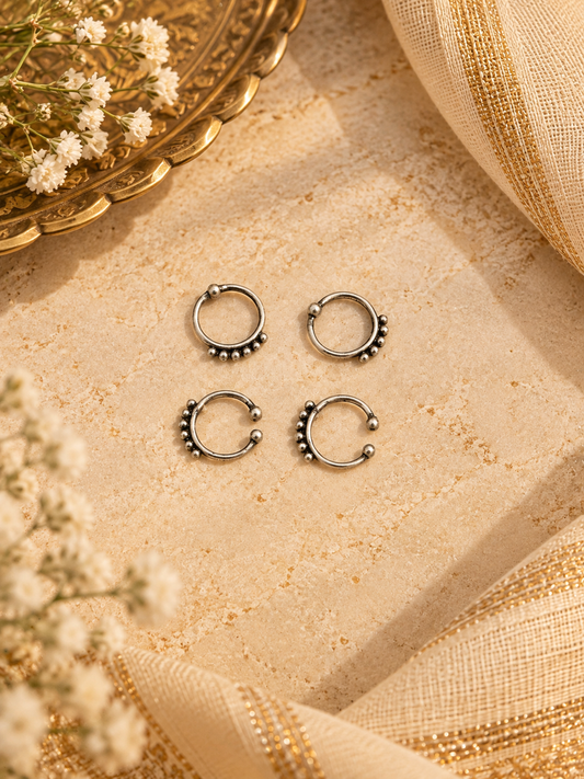 Oxidised Nose Ring | Navratri 2026