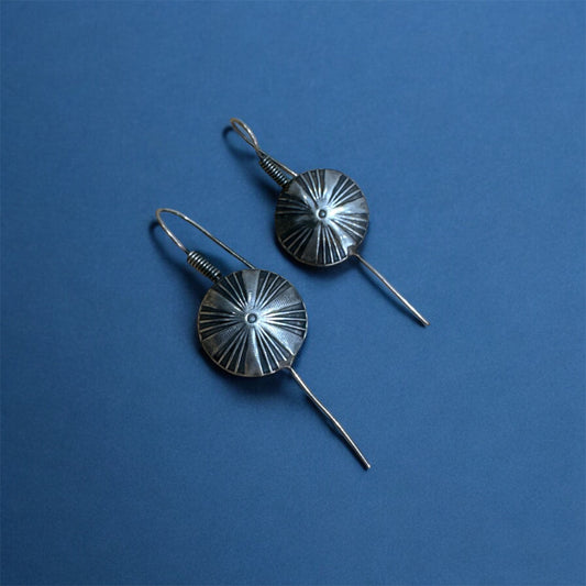 Antique Round Pin Bugadi Indian Boho Earrings – classic and statement-making | Navratri 2025