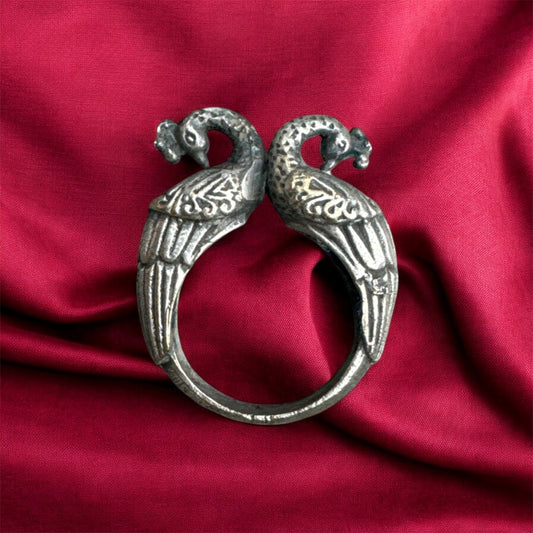 Double Peacock Ring