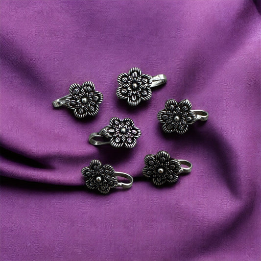 Oxidised Nose Pin