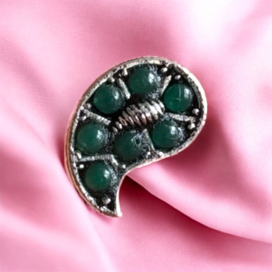 Oxidised Nose Pin